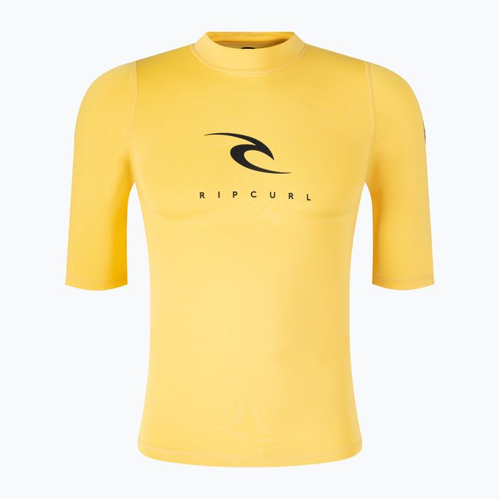 Rip Curl Corps ανδρικό μπλουζάκι για κολύμπι κίτρινο WLE3KM