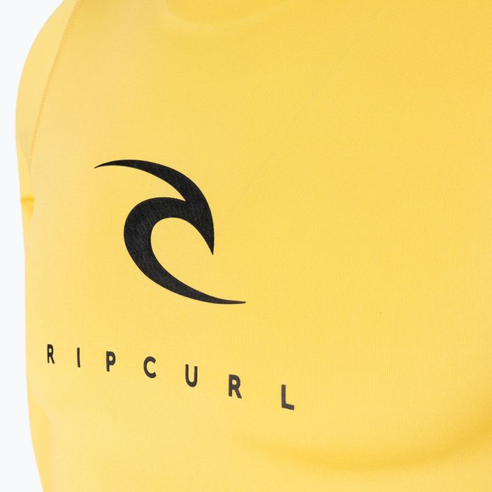 Rip Curl Corps ανδρικό μπλουζάκι για κολύμπι κίτρινο WLE3KM 3