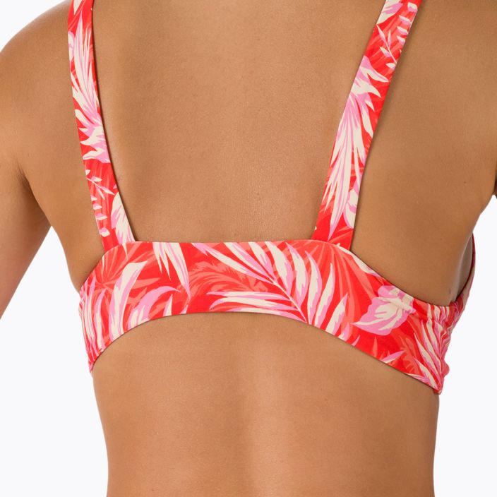 Rip Curl Sun Rays Floral Halter Swimsuit Top Κόκκινο GSIRD5 5