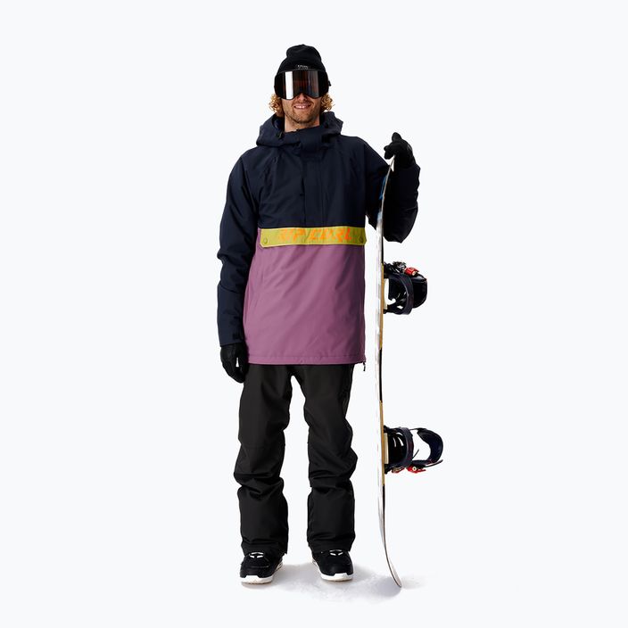 Ανδρικό μπουφάν snowboard Rip Curl Primative σε μπλε και μοβ χρώμα 000MOU 49 6