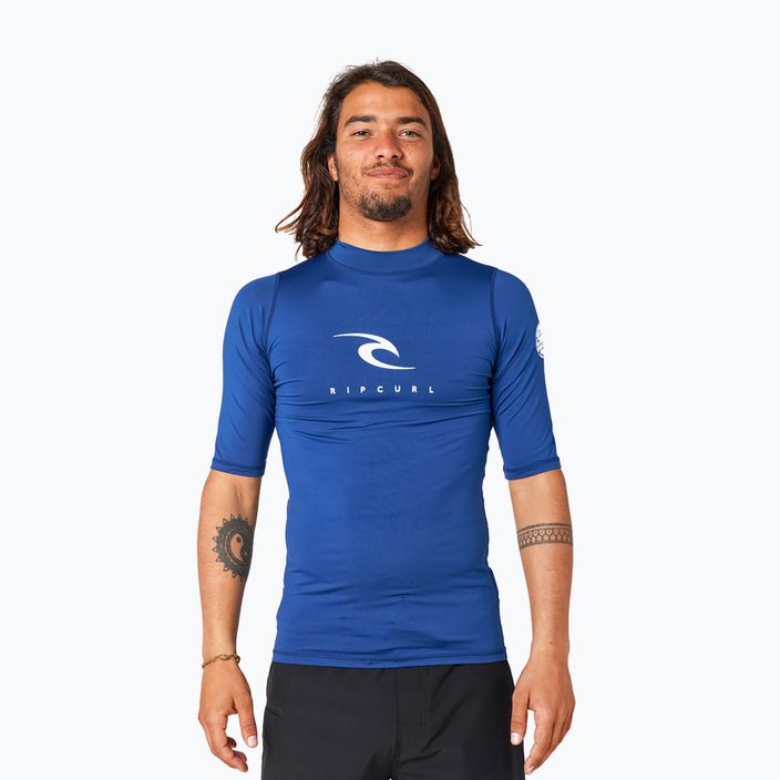 Rip Curl Corps 49 ανδρικό μπλουζάκι για κολύμπι μπλε 12JMRV