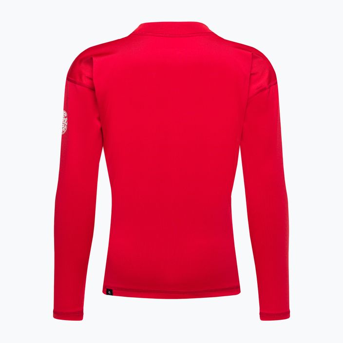 Rip Curl Corps Rash Vest 40 παιδικό μπλουζάκι για κολύμπι κόκκινο 11MBRV 2