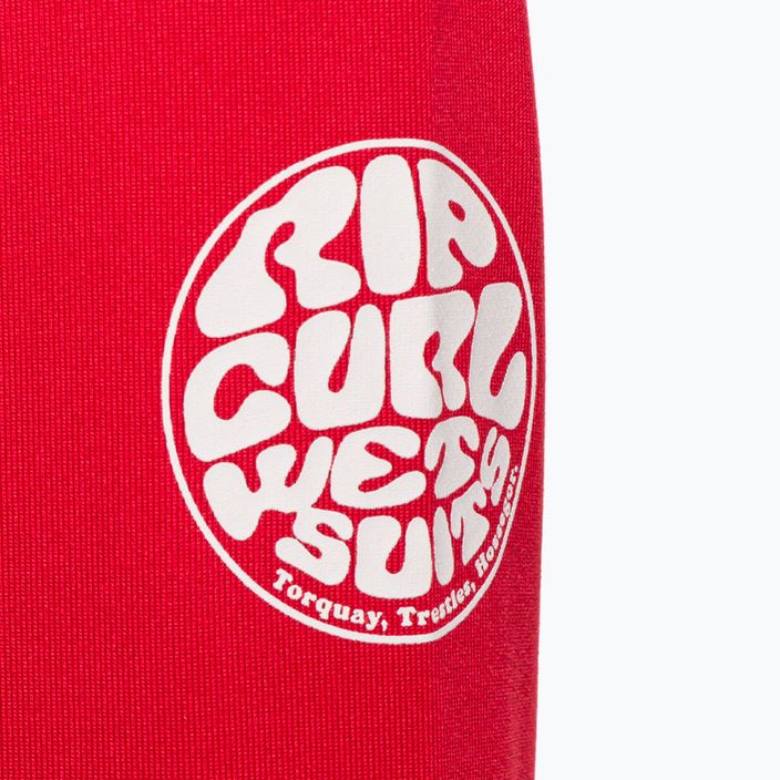 Rip Curl Corps Rash Vest 40 παιδικό μπλουζάκι για κολύμπι κόκκινο 11MBRV 4