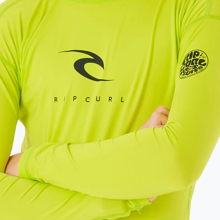 Rip Curl Corps Rash Vest παιδική μπλούζα κολύμβησης 4078 πράσινο 11MBRV 3