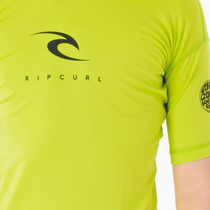 Rip Curl Corps Rash Vest παιδική μπλούζα κολύμβησης 4078 πράσινο 11NBRV 3