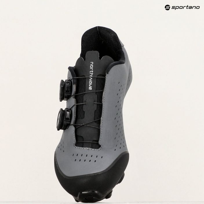 Ανδρικά MTB ποδηλατικά παπούτσια Northwave Rebel 3 σκούρο/γκρι 15