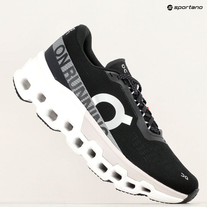 Γυναικεία On Running Cloudmonster 2 μαύρα/παγωμένα παπούτσια για τρέξιμο 16