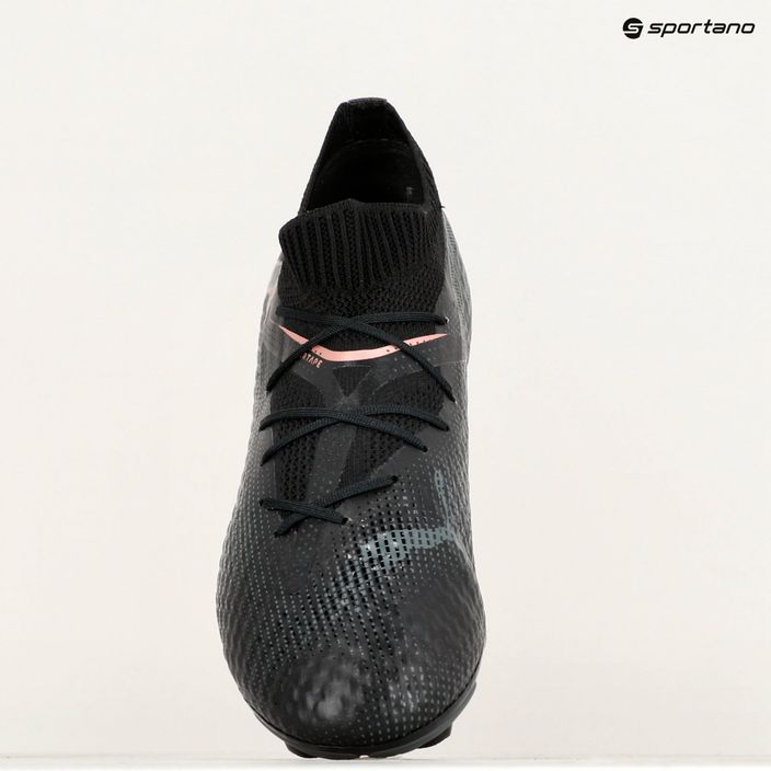 PUMA Future 7 Pro FG/AG Jr παιδικά ποδοσφαιρικά παπούτσια puma μαύρο/puma λευκό 9