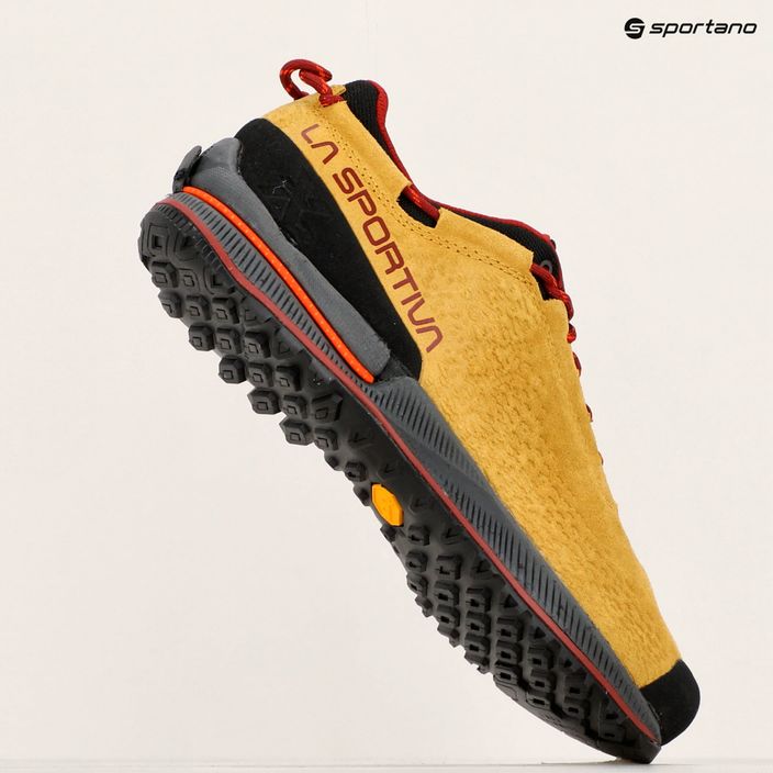 Ανδρικό παπούτσι προσέγγισης La Sportiva TX2 Evo Leather savana/sangria 15
