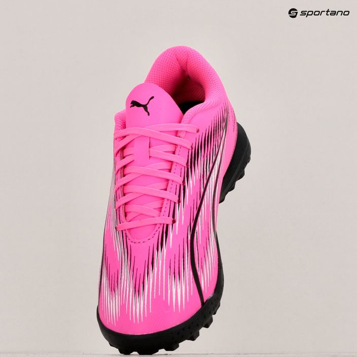 PUMA Ultra Play TT Jr παιδικά ποδοσφαιρικά παπούτσια poison pink/puma white/puma black 16
