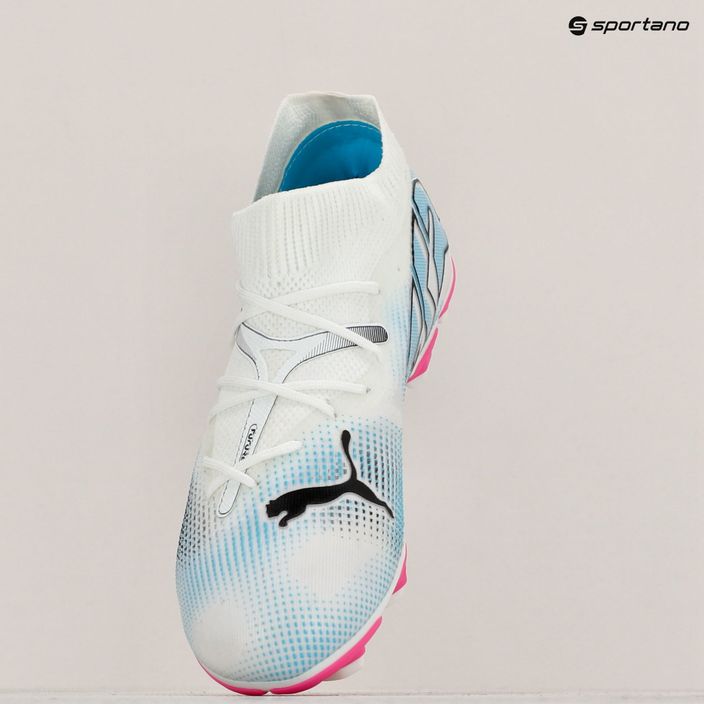 PUMA Future 7 Match FG/AG παιδικά ποδοσφαιρικά παπούτσια puma λευκό/puma μαύρο/poison pink 15