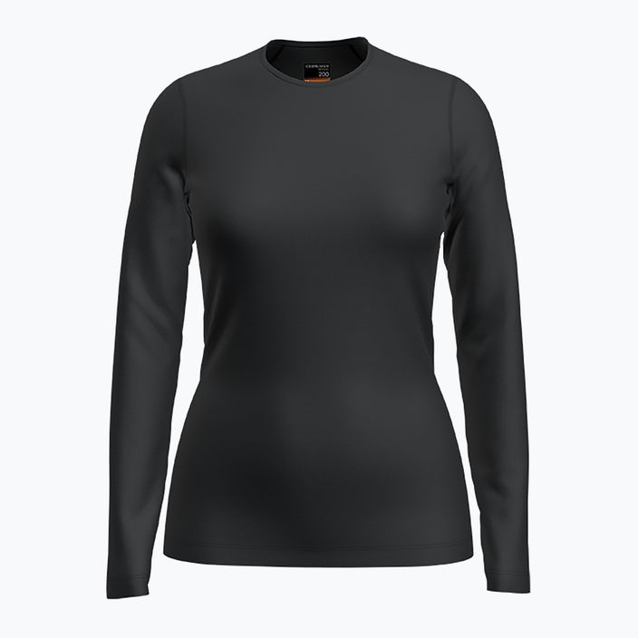 Γυναικείο θερμικό T-shirt icebreaker 200 Oasis μαύρο IB1043750011 5