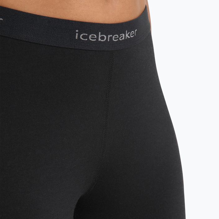 Γυναικείο θερμικό παντελόνι icebreaker 200 Oasis Legless μαύρο 104382 4