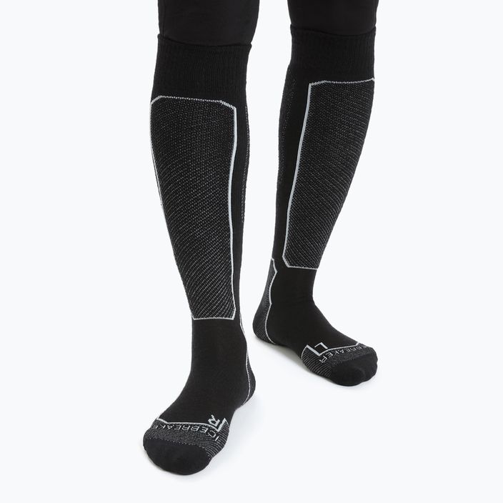 Γυναικείες κάλτσες σκι icebreaker Ski+ Light OTC μαύρο 2