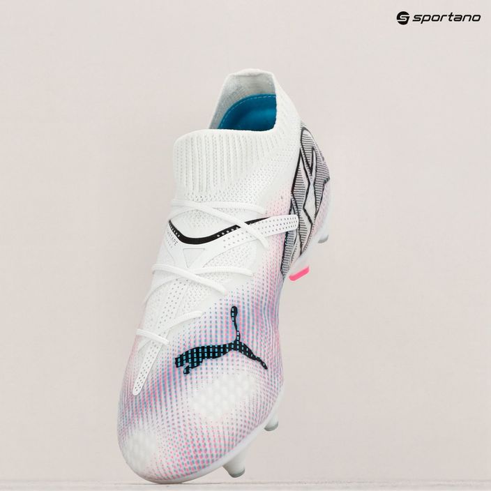 PUMA Future 7 Pro MxSG μπότες ποδοσφαίρου puma λευκό/puma μαύρο/poison pink 16