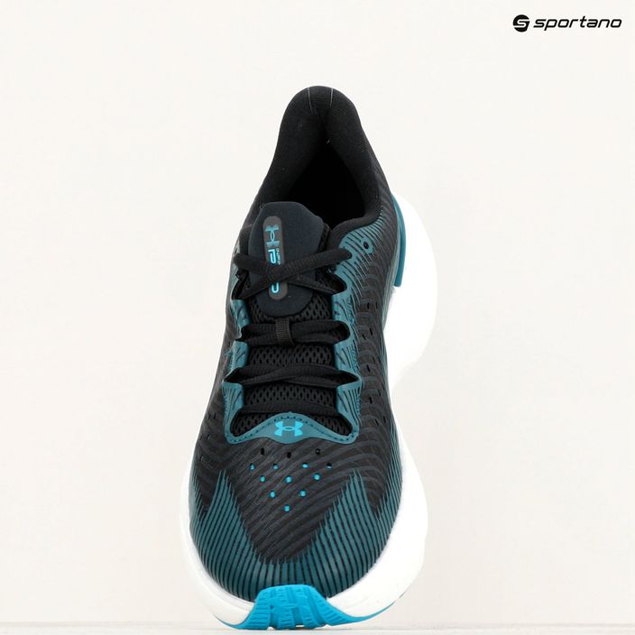 Under Armour Infinite Pro ανδρικά παπούτσια για τρέξιμο μαύρο/υδροχρώμιο/κυκλικό χρώμα 15