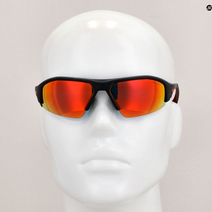 Γυαλιά ηλίου Nike Skylon Ace 22 ματ μαύρο/γκρι με κόκκινο καθρέφτη 8
