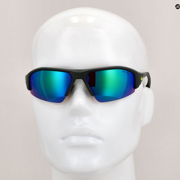 Nike Skylon Ace 22 ματ γυαλιά ηλίου sequoia/καφέ με πράσινο καθρέφτη 7