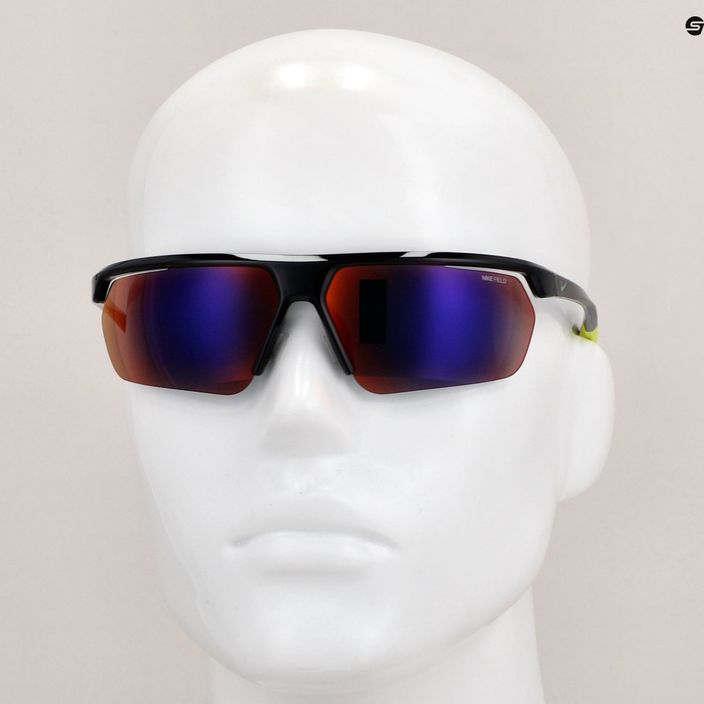 Γυαλιά ηλίου Nike Gale Force ανθρακί/γκρι γκρι/χρώμα πεδίου 4