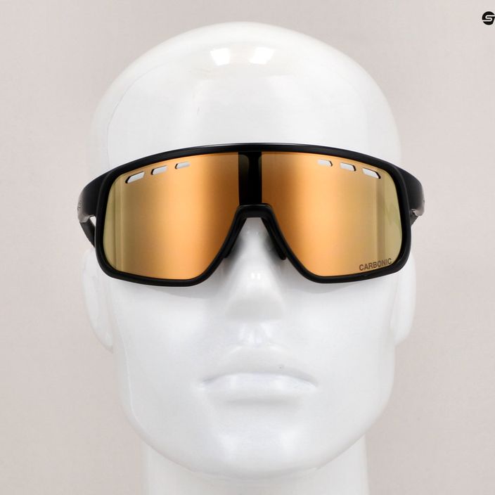 Γυαλιά ηλίου CASCO SX-25 Carbonic μαύρο/χρυσό καθρέφτη 7