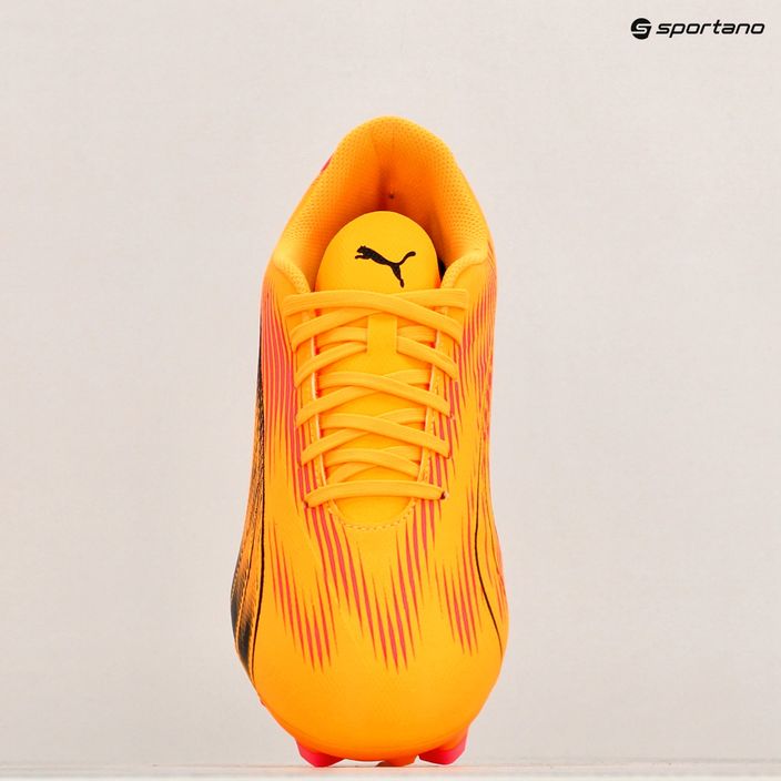 PUMA Ultra Play FG/AG sunset glow/puma black/sun stream μπότες ποδοσφαίρου 9