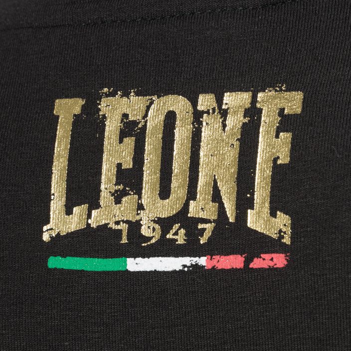 Ανδρικό t-shirt LEONE 1947 Gold μαύρο 3