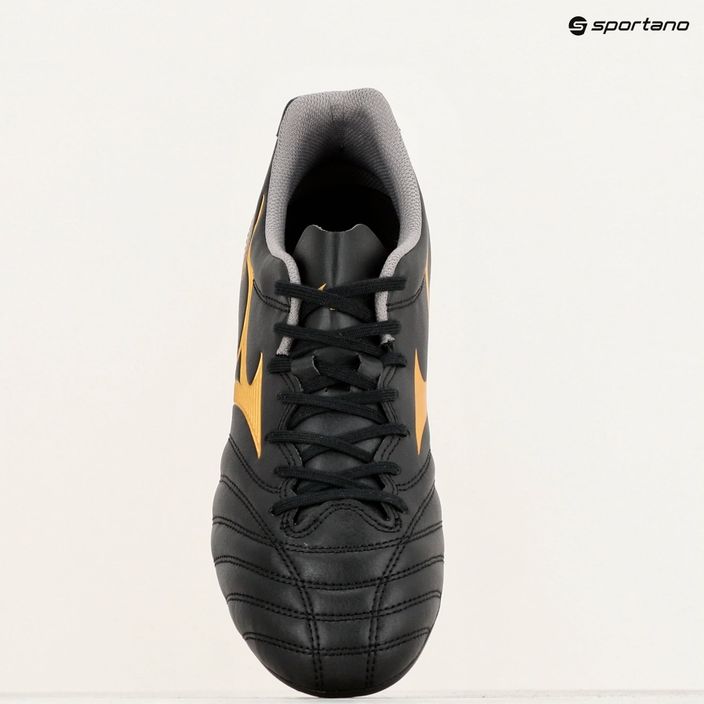 Mizuno Monarcida Neo II Select AG ανδρικά ποδοσφαιρικά παπούτσια μαύρο/χρυσό 9
