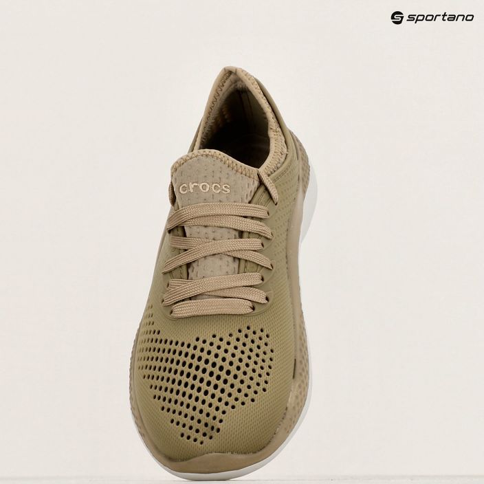 Ανδρικά παπούτσια Crocs LiteRide 360 Pacer χακί χρώματος 14