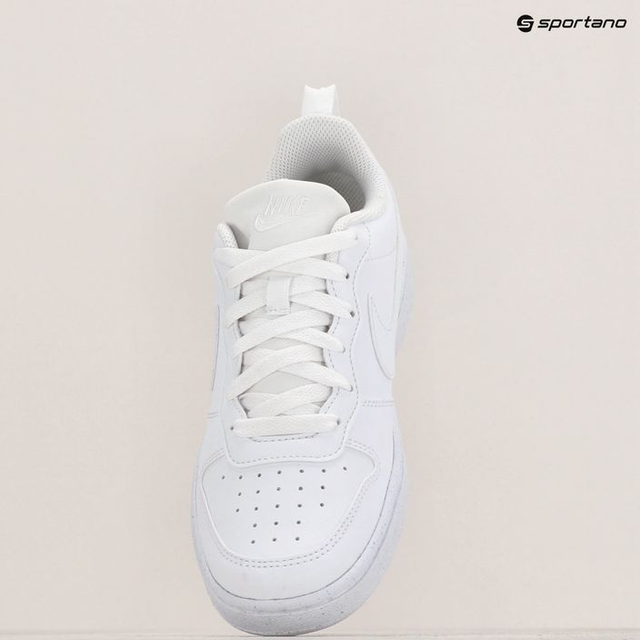 Nike Court Borough Low γυναικεία παπούτσια Recraft λευκό/λευκό/λευκό 9