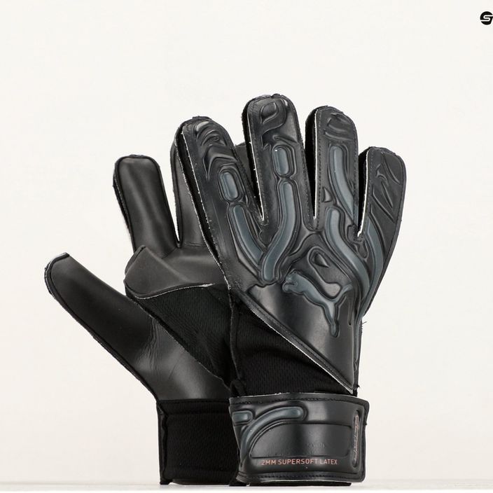 PUMA Ultra Play RC γάντια τερματοφύλακα puma μαύρο/γκρι σκιά/κόπιο ροζ 5