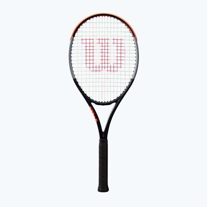 Wilson Burn 100 V4.0 ρακέτα τένις μαύρο και πορτοκαλί WR044710U 7