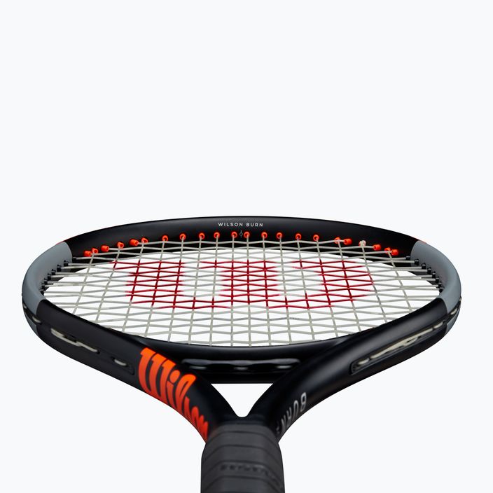Wilson Burn 100 V4.0 ρακέτα τένις μαύρο και πορτοκαλί WR044710U 10