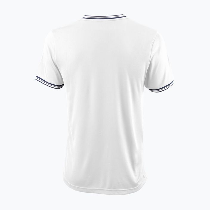 Ανδρικό πουκάμισο τένις Wilson Team II High V-Neck λευκό WRA794102 2