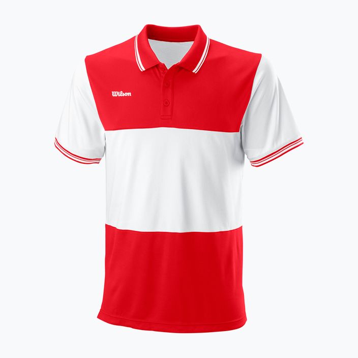 Ανδρικό πουκάμισο τένις Wilson Team II Polo κόκκινο WRA794202