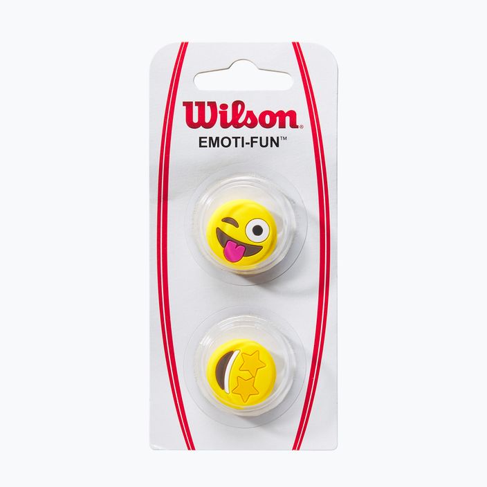 Wilson Emoti-Fun αποσβεστήρες κραδασμών 2 τεμάχια κίτρινο WR8405201001 3