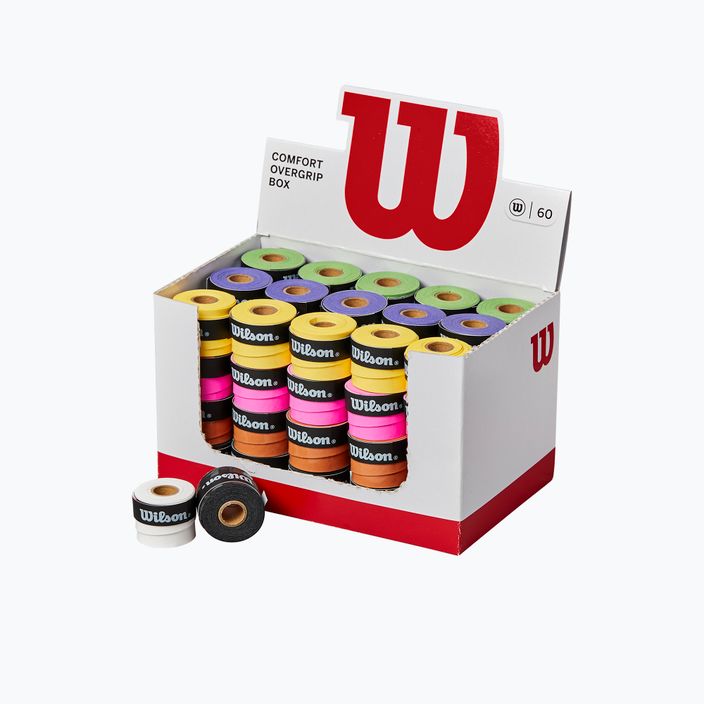 Τύλιγμα ρακέτας τένις Wilson Overgrip Ultra Box 60 τεμ. χρώμα WR8410701001