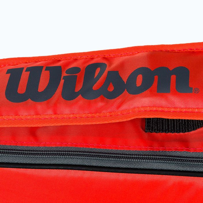 Wilson Junior Racketbag παιδική τσάντα τένις κόκκινη WR8017804001 3
