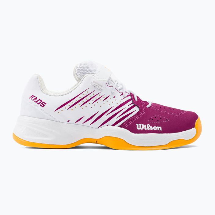Wilson Kaos K 2.0 παιδικά παπούτσια τένις λευκό και ροζ WRS329190 2