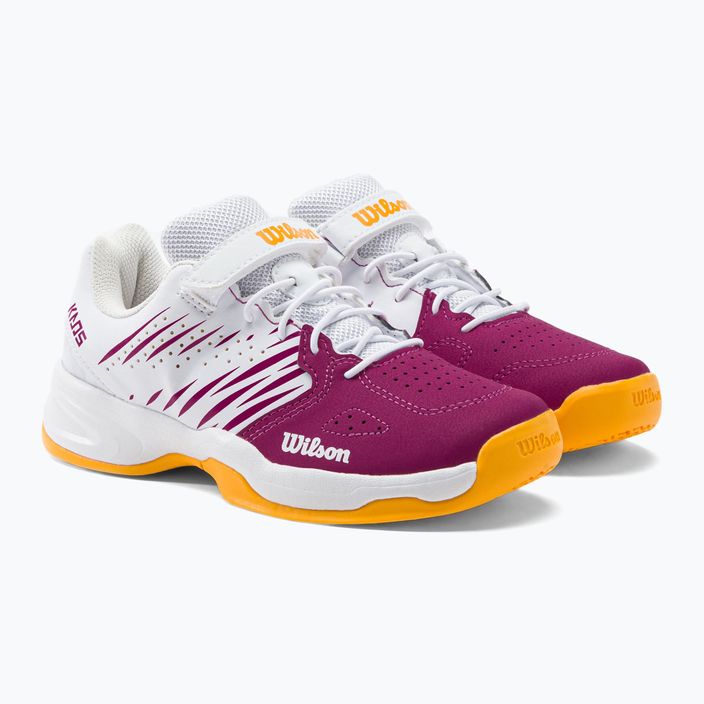 Wilson Kaos K 2.0 παιδικά παπούτσια τένις λευκό και ροζ WRS329190 5
