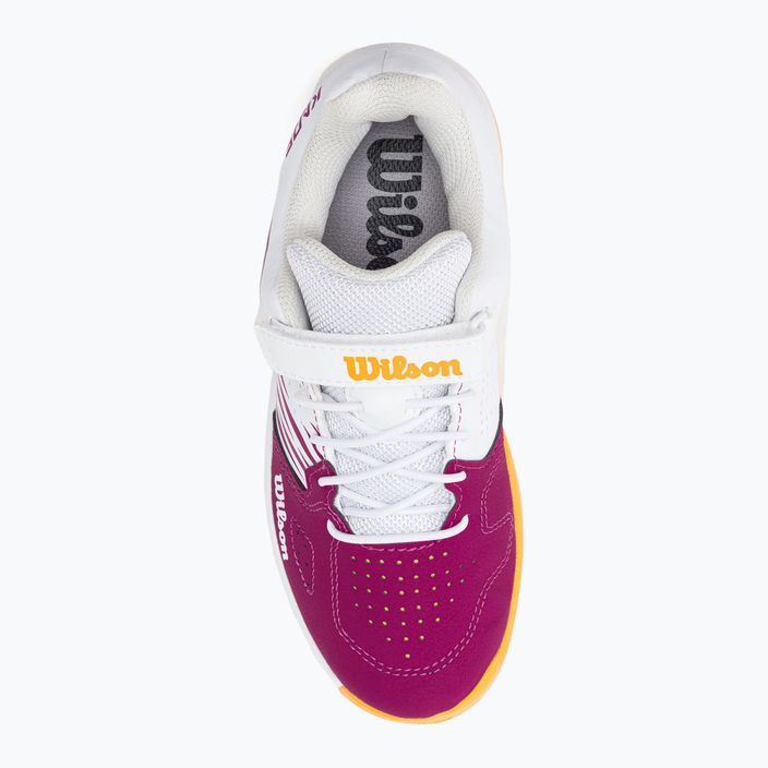 Wilson Kaos K 2.0 παιδικά παπούτσια τένις λευκό και ροζ WRS329190 6