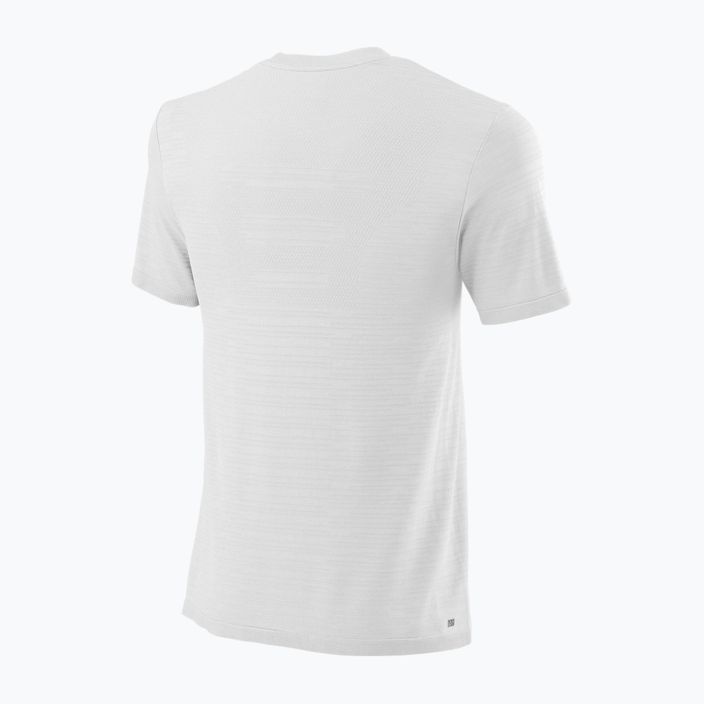Wilson ανδρικό πουκάμισο τένις Bela SMLS Crew III λευκό WRA813004 2