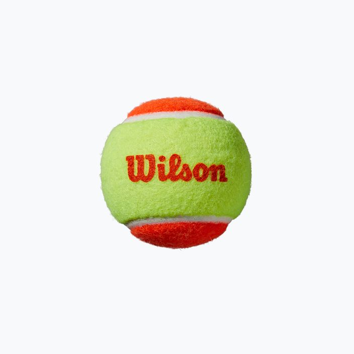 Παιδικό σετ τένις Wilson Roland Garros Elite 25 πορτοκαλί και λευκό WR086810F 13