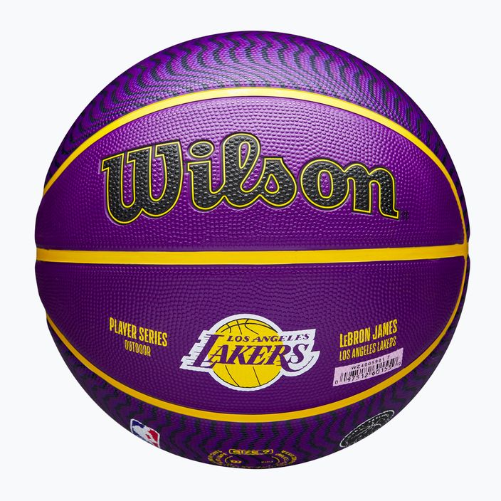 Wilson NBA Player Icon Outdoor Lebron μπάσκετ WZ4005901XB7 μέγεθος 7 6