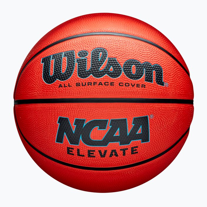 Wilson NCAA Elevate πορτοκαλί/μαύρο μπάσκετ μέγεθος 7