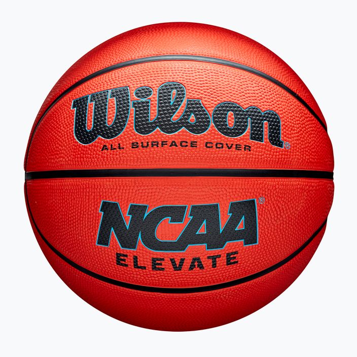 Wilson NCAA Elevate πορτοκαλί/μαύρο μπάσκετ μέγεθος 6