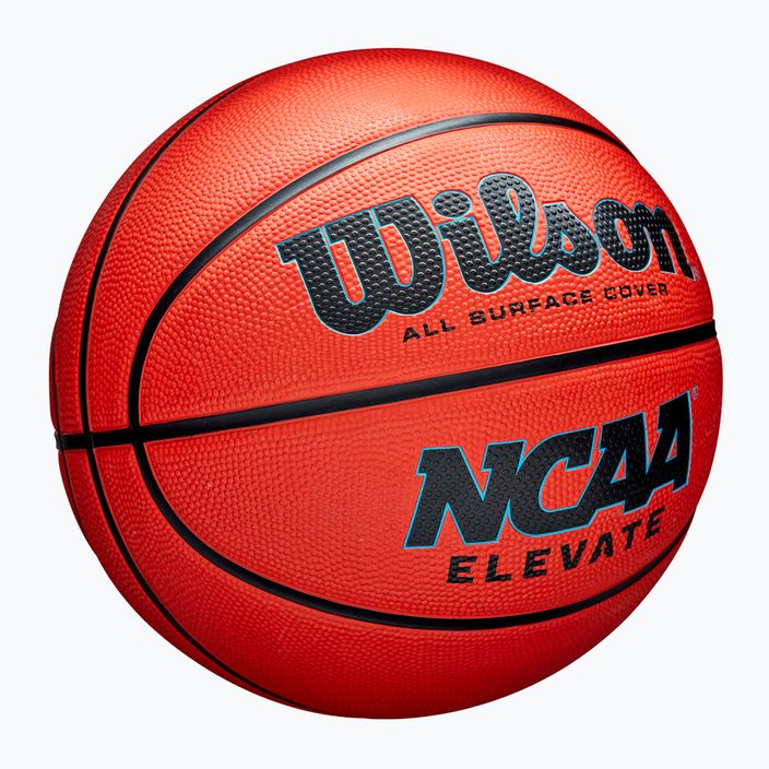 Wilson NCAA Elevate πορτοκαλί/μαύρο μπάσκετ μέγεθος 6 2