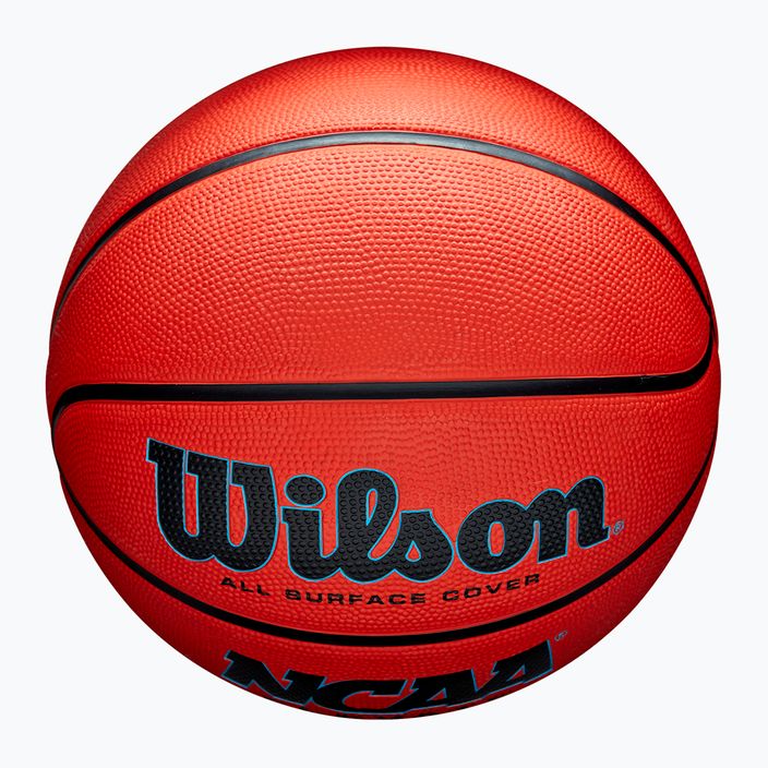Wilson NCAA Elevate πορτοκαλί/μαύρο μπάσκετ μέγεθος 6 4