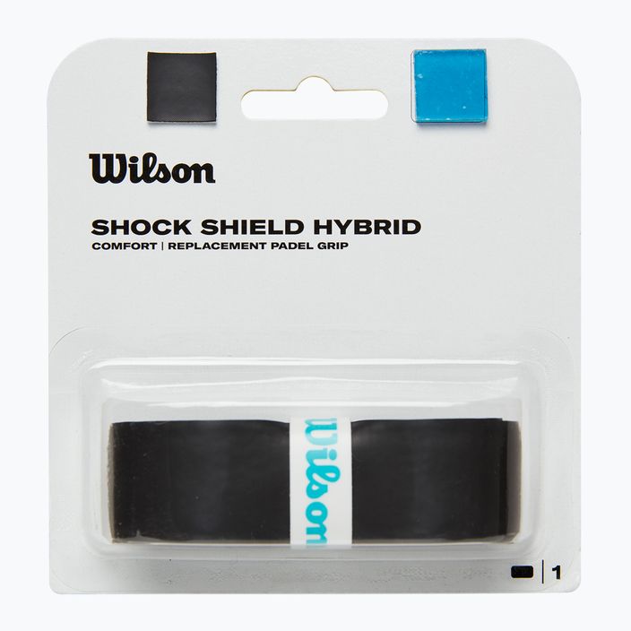 Wilson Shock Shield Hyb Padel περιτύλιγμα ρακέτας μαύρο 2