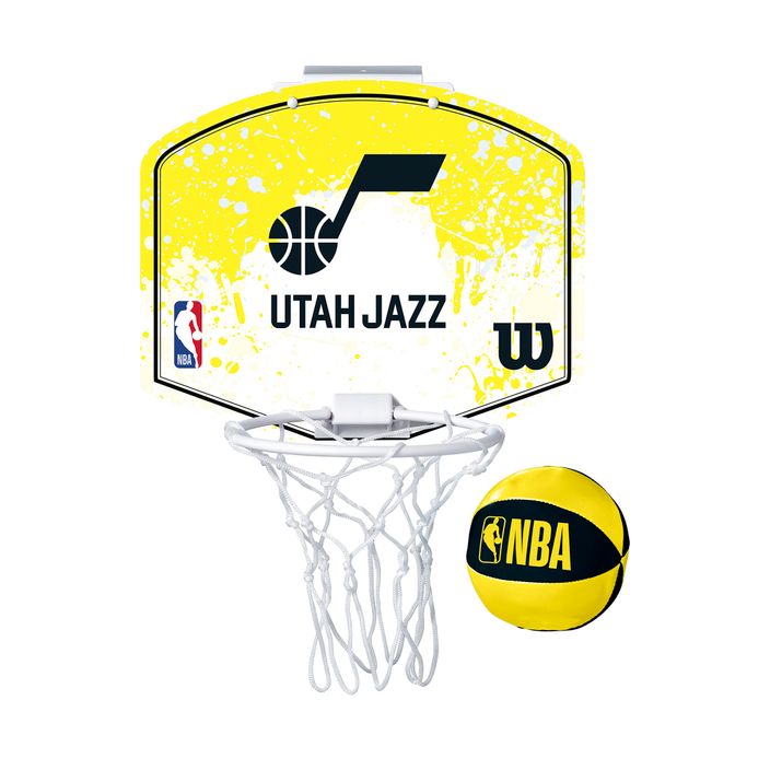 Σετ μπάσκετ Wilson NBA Team Mini Hoop Utah Jazz 2
