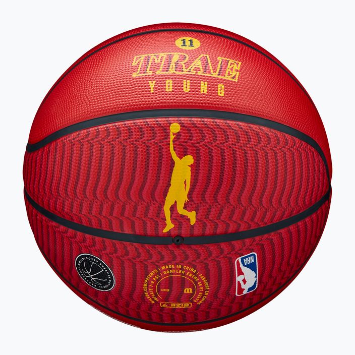 Wilson NBA Player Icon Outdoor Trae μπάσκετ WZ4013201XB7 μέγεθος 7 7